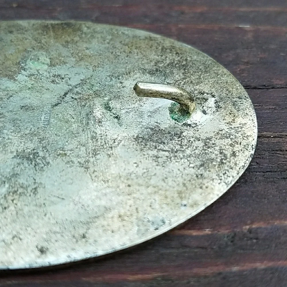 Vintage Cowboy Hat & Spurs Belt Buckle